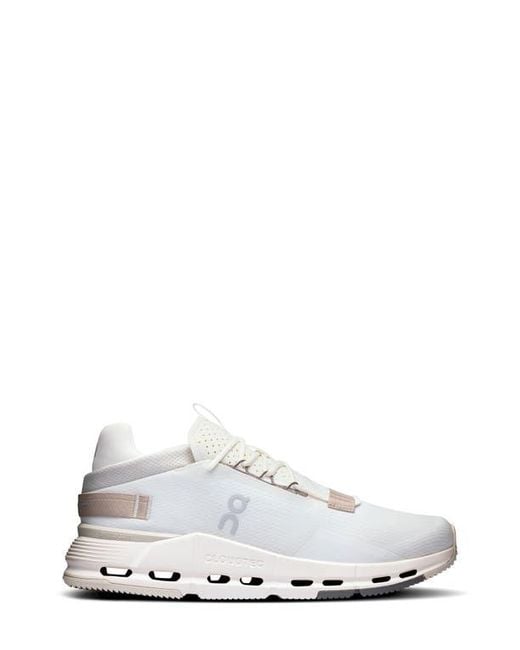 On Shoes White Cloudnova 2 Training Sneaker for men