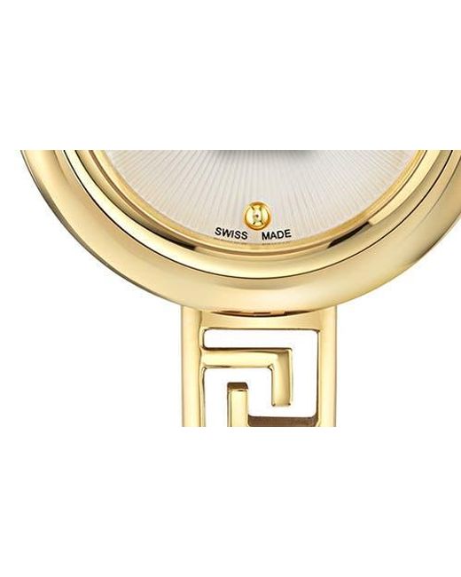 Versace Metallic Medusa Eclipse Bracelet Watch, 28Mm