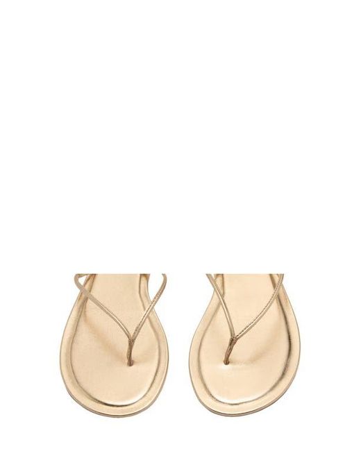 Mango Brown Strips Sandal