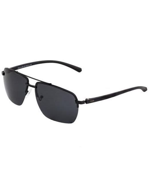 Simplify Black Lennox Polarized Sunglasses
