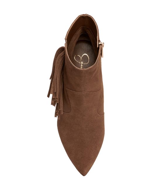 Jessica simpson store fringe booties