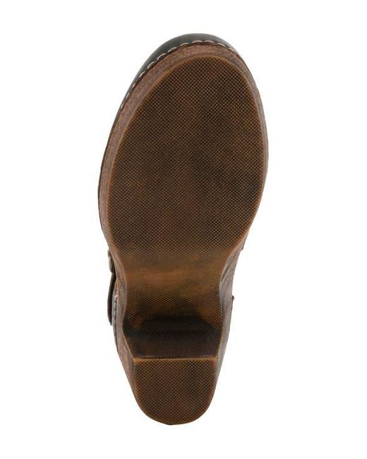 Spring Step Black Bridgitte Clog