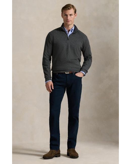 Polo Ralph Lauren Blue Sullivan Slim Fit Cotton Stretch Twill 5-Pocket Pants for men