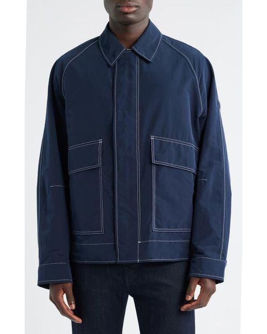 Boss Blue Corty Zip-Up Jacket for men