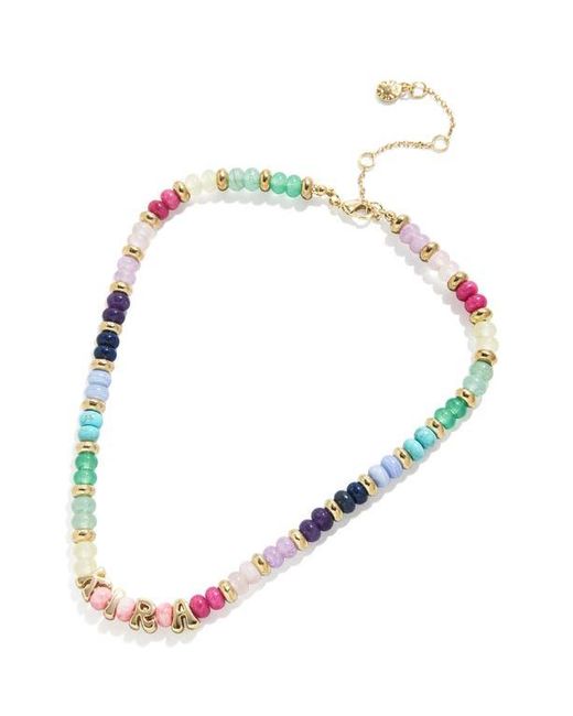 BaubleBar Multicolor Custom Semiprecious Bubble Necklace