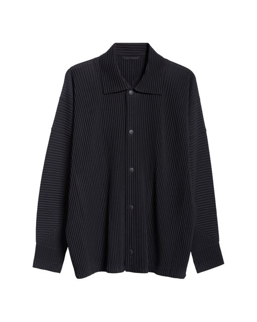 Homme Plissé Issey Miyake Black Monthly Colors February Pleated Jacket for men