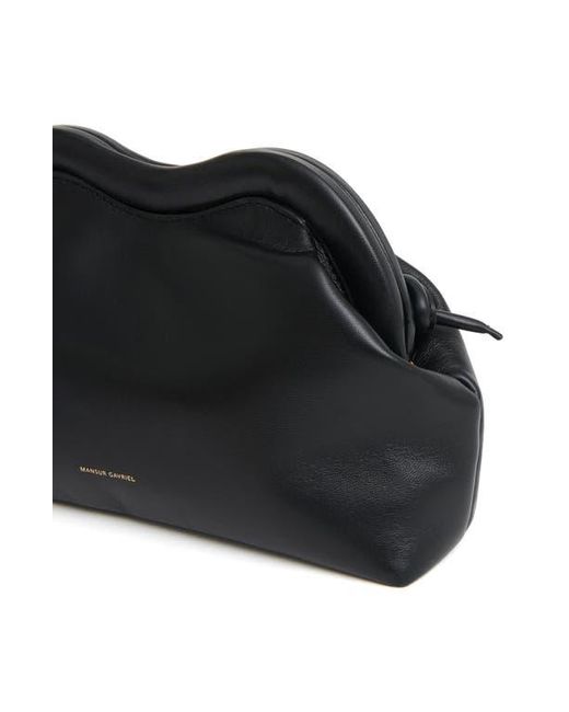Mansur Gavriel Black Baci Frame Shoulder Bag