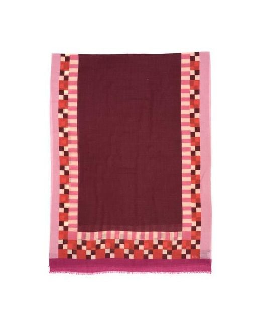 Echo Red Soho Geo Wrap
