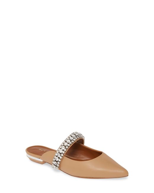 princely crystal embellished mule