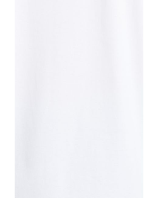 Burberry White Harriston Logo Graphic Tee for men