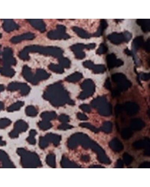 FASHION-SZN CURVE Red Bold Leopard Print Mini Dress