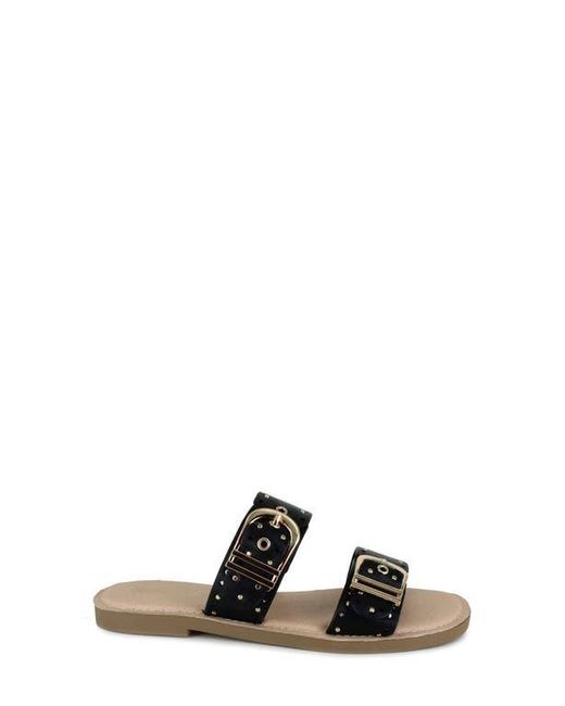 Splendid Black Leena Slide Sandal