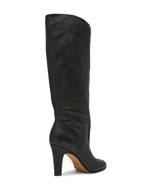 Steve Madden Black Rizk Knee High Boot