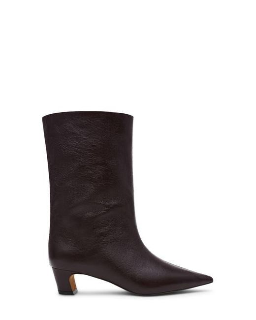 Steve Madden Black Lytton Pointed Toe Boot