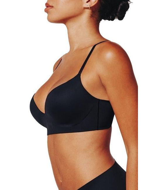 Thirdlove Blue Zero Edge Wireless Push-Up Bra