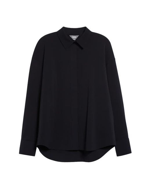 MM by Max Mara Black Ululo Button-Up Shirt