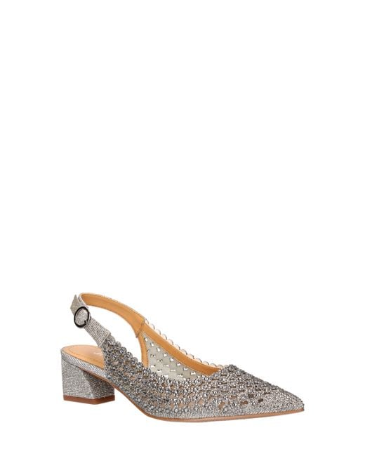 J. Reneé Multicolor Pranil Pointed Toe Slingback Pump