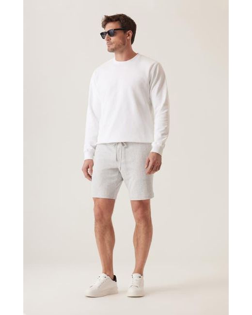 Dek White Infinity 360 Jerseyluxe Heather Shorts for men