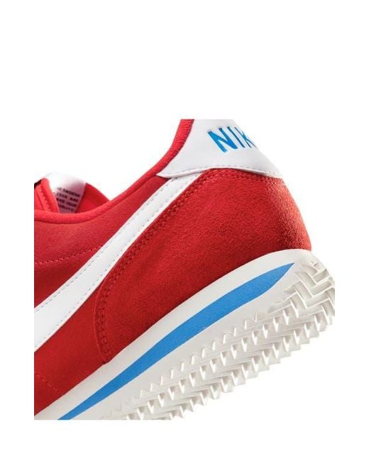 Nike Red Cortez Sneaker