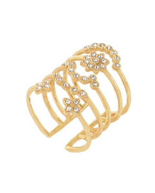 Maje Metallic Precious Day Of The Week Ring
