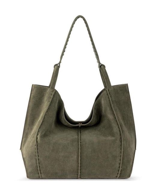 The Sak Green Los Feliz Large Tote Leather Bag
