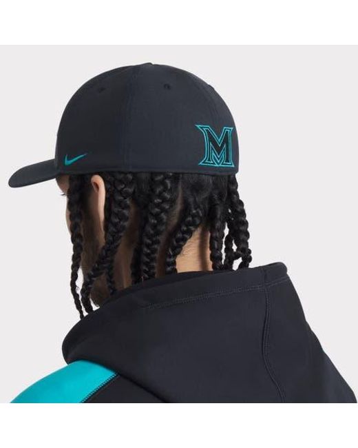 Nike Blue Miami Marlins 2025 City Connect Performance Swoosh Flex Hat for men