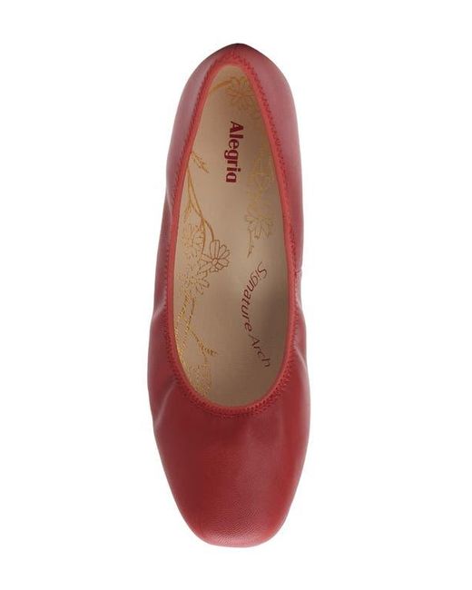 Alegria By Pg Lite Red Arielle Flat
