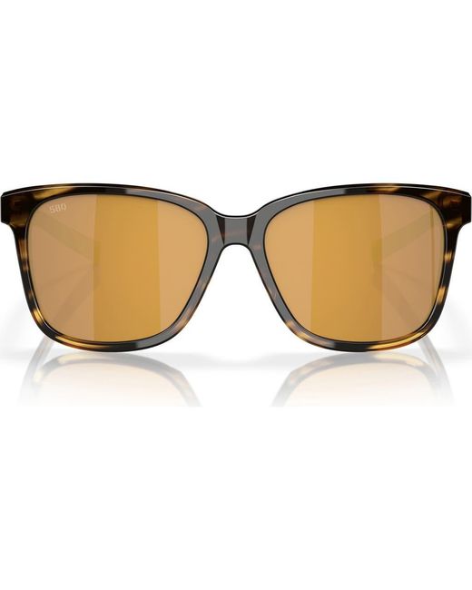 Costa Del Mar Brown Phantos 57Mm Polarized Sunglasses for men