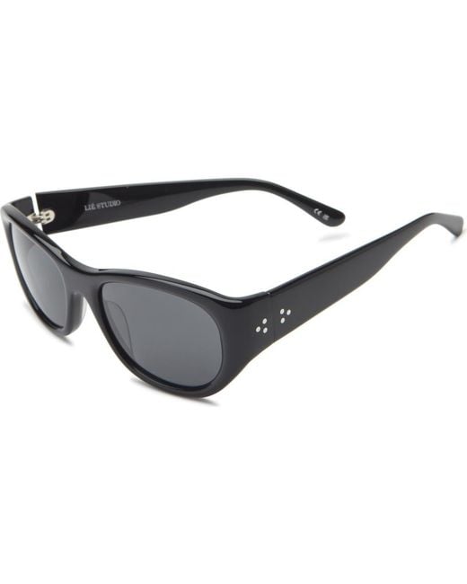 LIE STUDIO Black The Lee Sunglasses