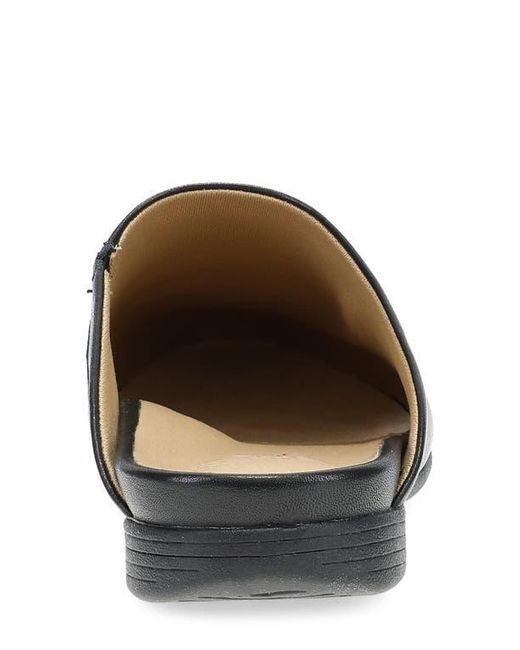 Dansko Black Lysa Mule