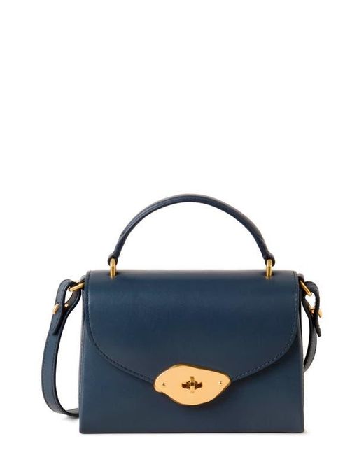 Mulberry Blue Small Lana Top Handle Crossbody Bag
