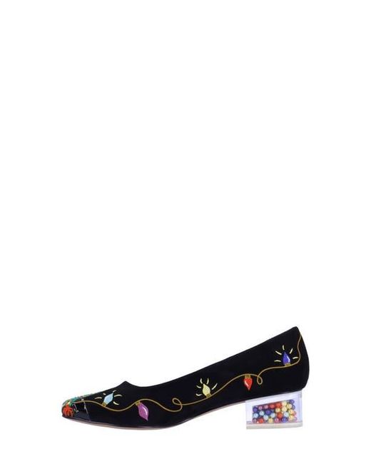 J. Reneé Black Noel Steps Pump