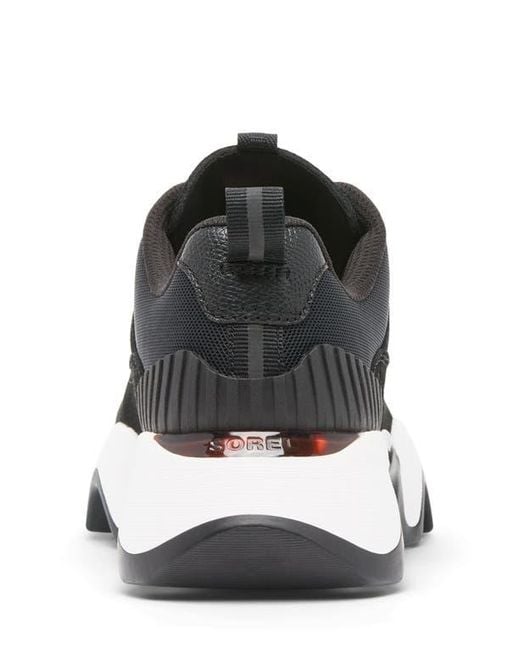 Sorel Black Kinetic Impact Ii Wonder Lace Sneaker