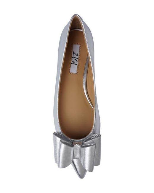 Zigi White Bibiana Flat