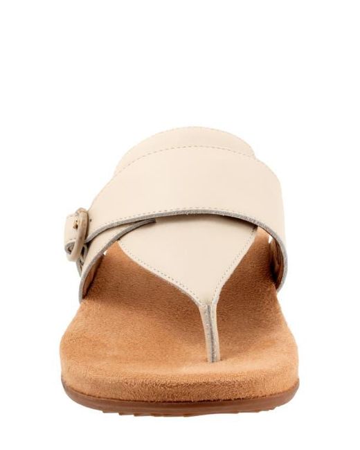Softwalk® Natural Belize T-Strap Sandal