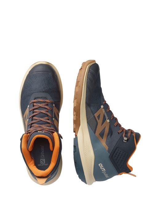 Salomon Blue Outpulse Mid Gore-tex® Hiking Shoe for men