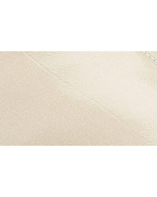 Reformation White Inez Square Toe Pump