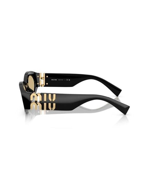 Miu Miu Multicolor 54Mm Rectangular Sunglasses