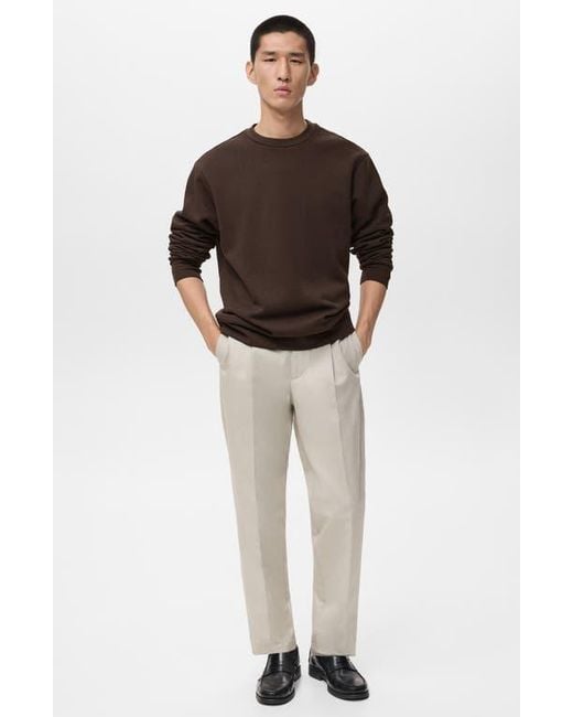 Mango Brown Sweatshirt for men