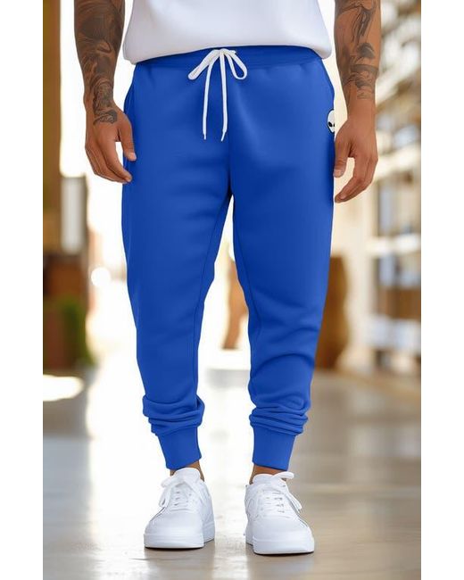 Alix Blue Alien Midweight Fleece Jogger Pant for men