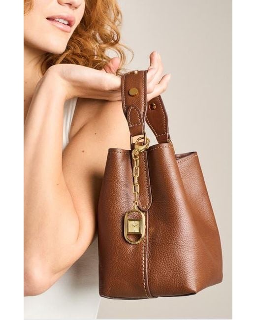 Fossil Metallic Watch Bag Charm