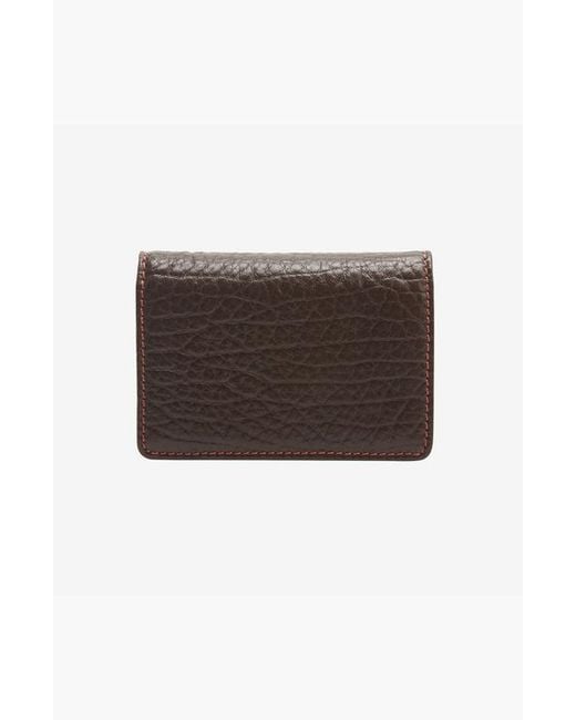 Tusk Brown Amsterdam Card Case for men