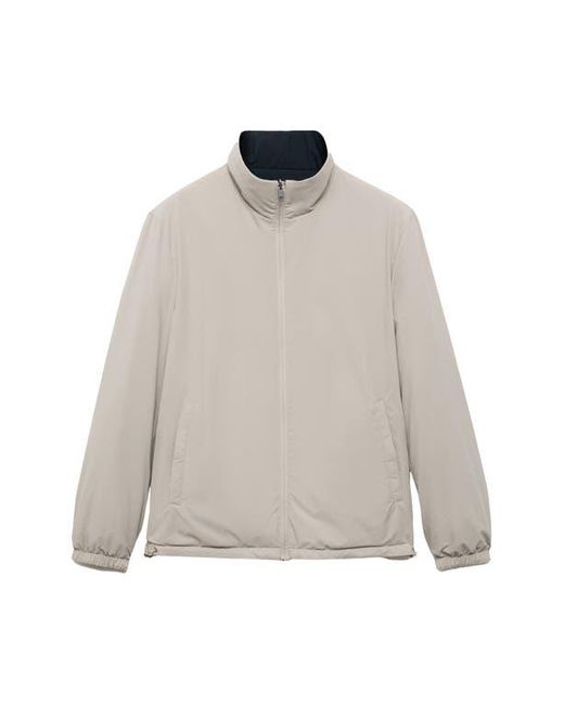 Mango Blue Reversible Water Repellent Jacket for men