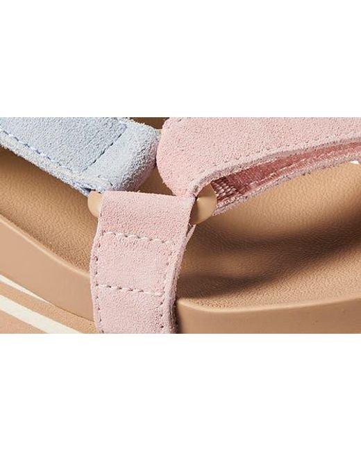 Reef Pink Cushion Rem Hi Sandal