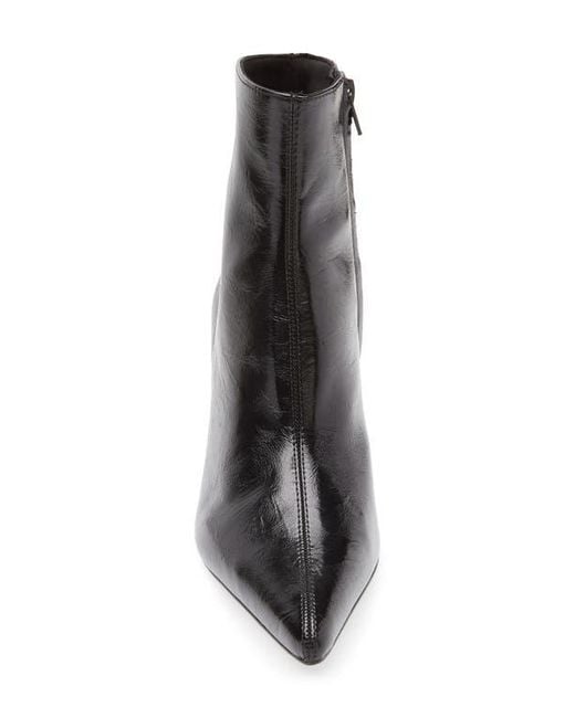 Mango Black Valle Pointed Toe Bootie