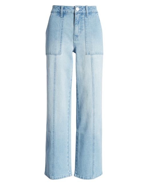 1822 Denim Blue Wide Leg Carpenter Jeans