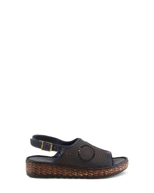 Spring Step Black Cordero Slingback Sandal
