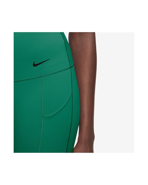 Nike Green Universa Medium Support High Waist 7/8 leggings