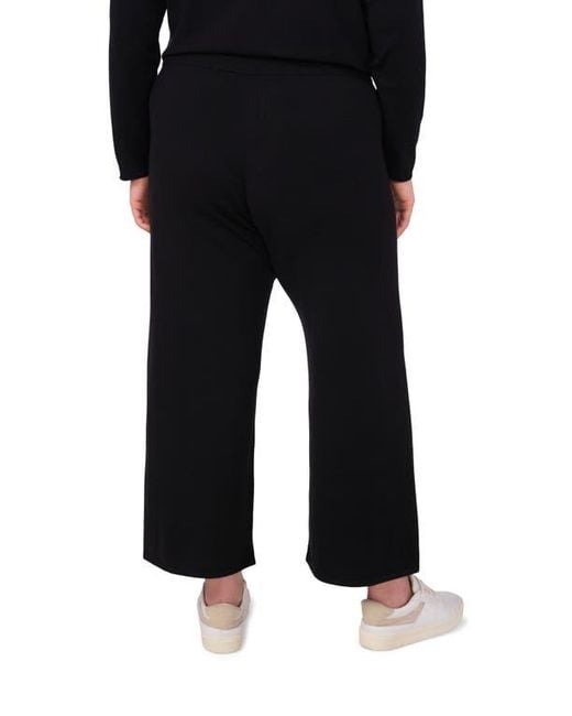 Vince Camuto Black Drawstring Sweatpants