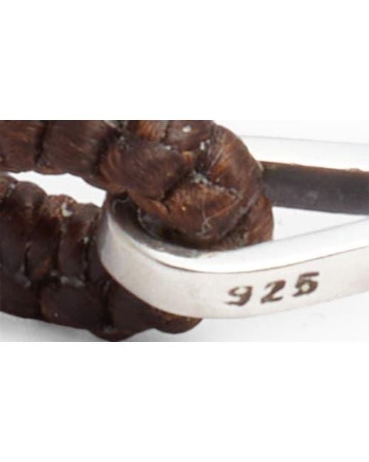 Caputo & Co. Multicolor Macramé Bracelet for men